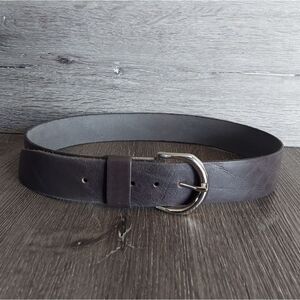 Miller Gray Analine Steerhide Belt Size 34